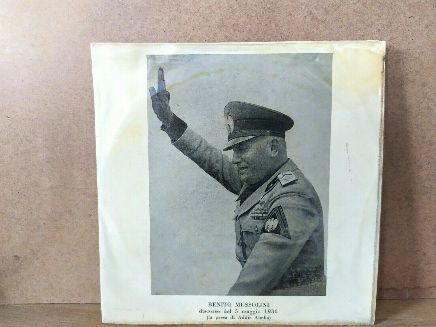 Benito Mussolini – Discours du 5 mai 1936