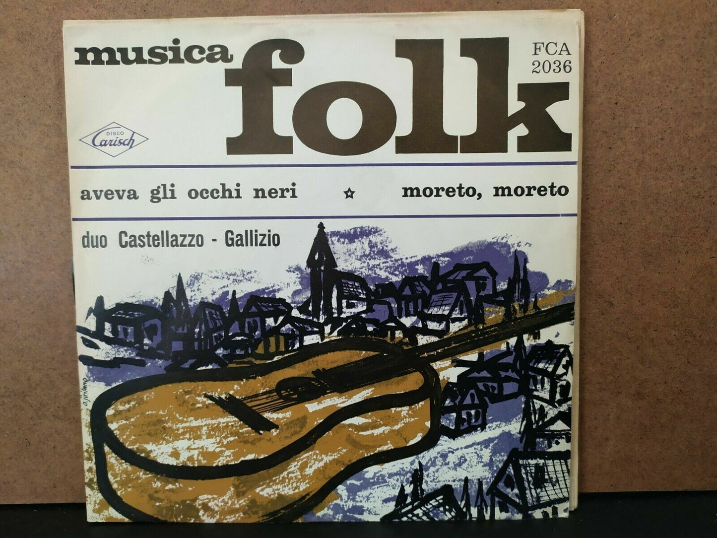 Musique folklorique, Duo Castellazzo-Gallizio