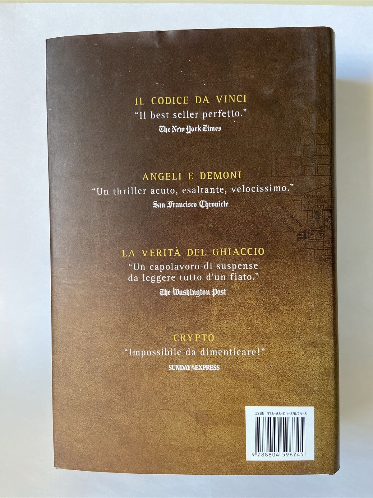 IL SIMBOLO PERDUTO. Dan Brown. Mondadori.