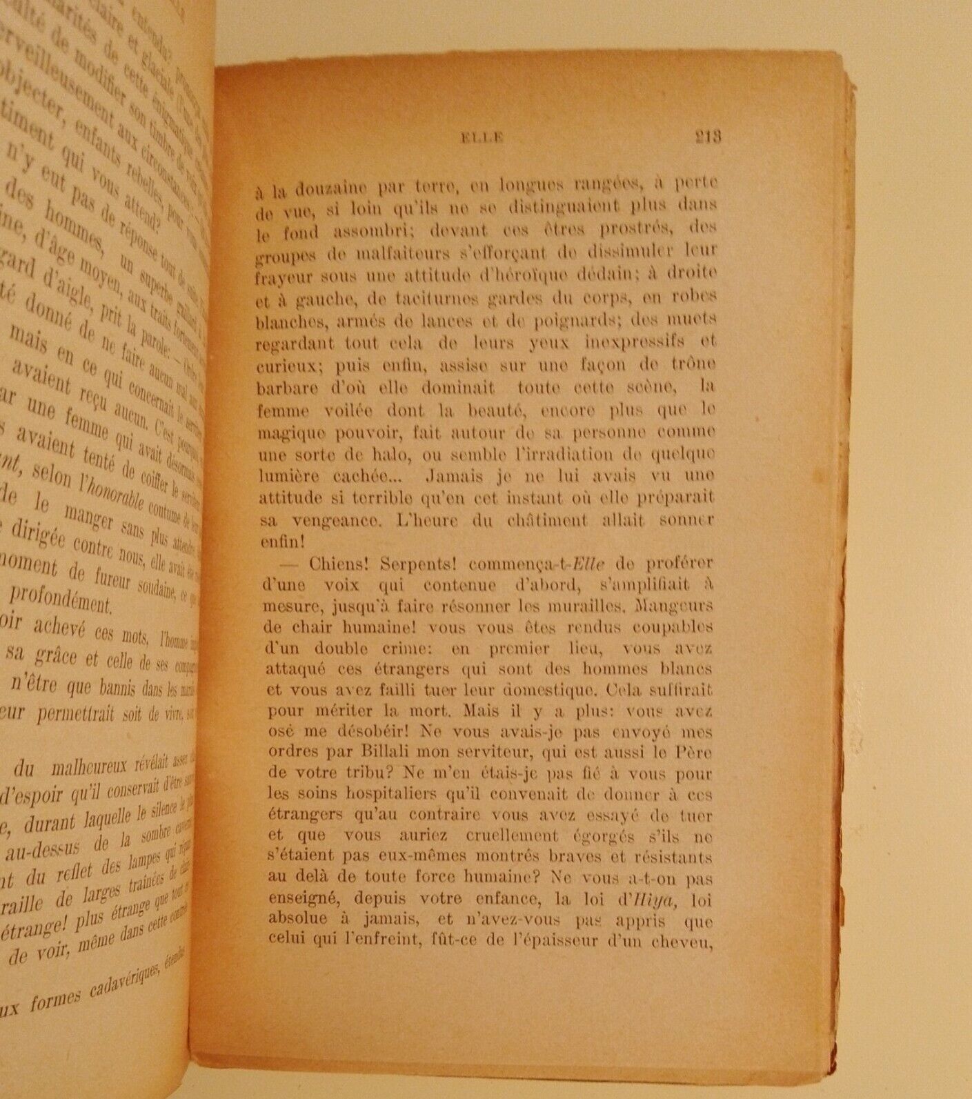 Rider Haggard, Elle, 1922