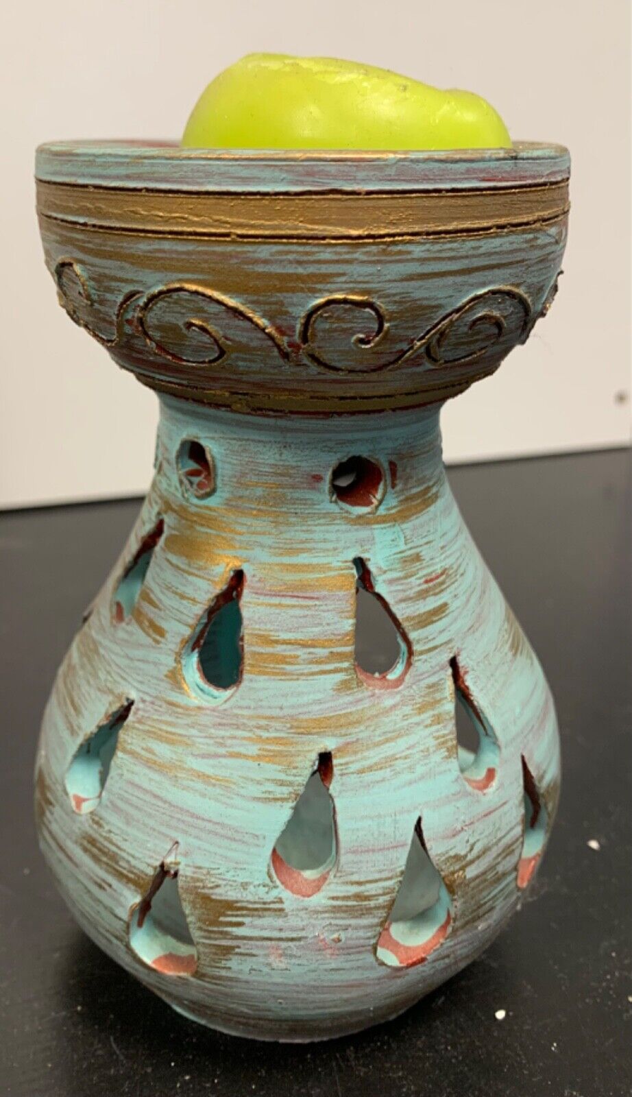 Porta candele Made in Italy Les francances