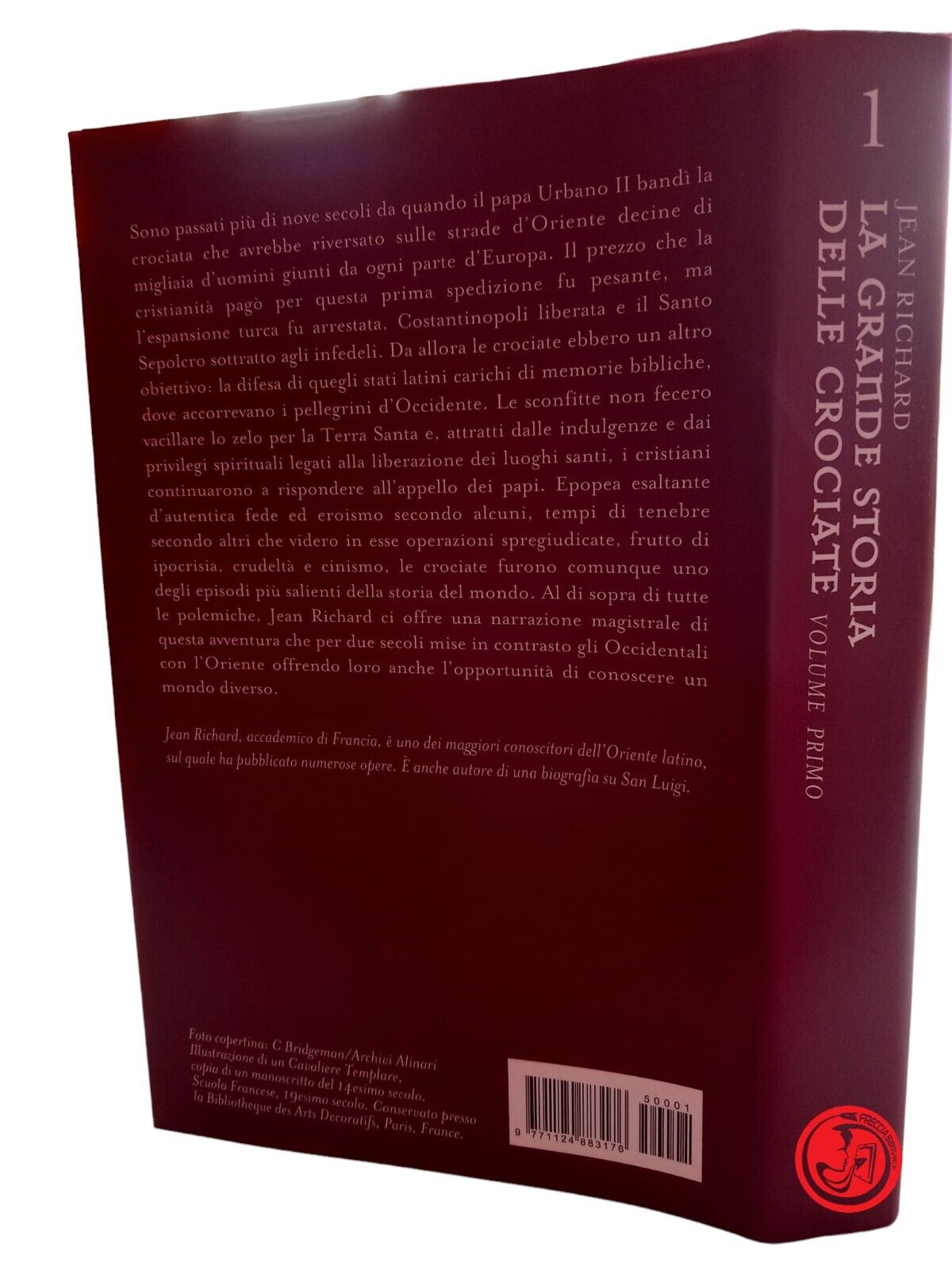 JEAN RICHARD LA GRANDE STORIA DELLE CROCIATE VOLUME PRIMO