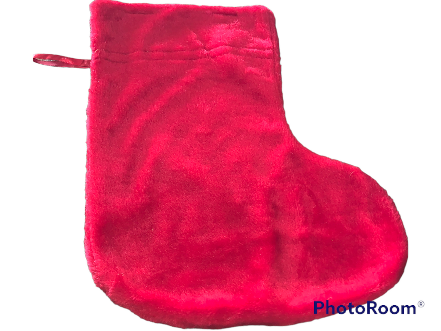 CALZA VUOTA BEFANA ROSSA