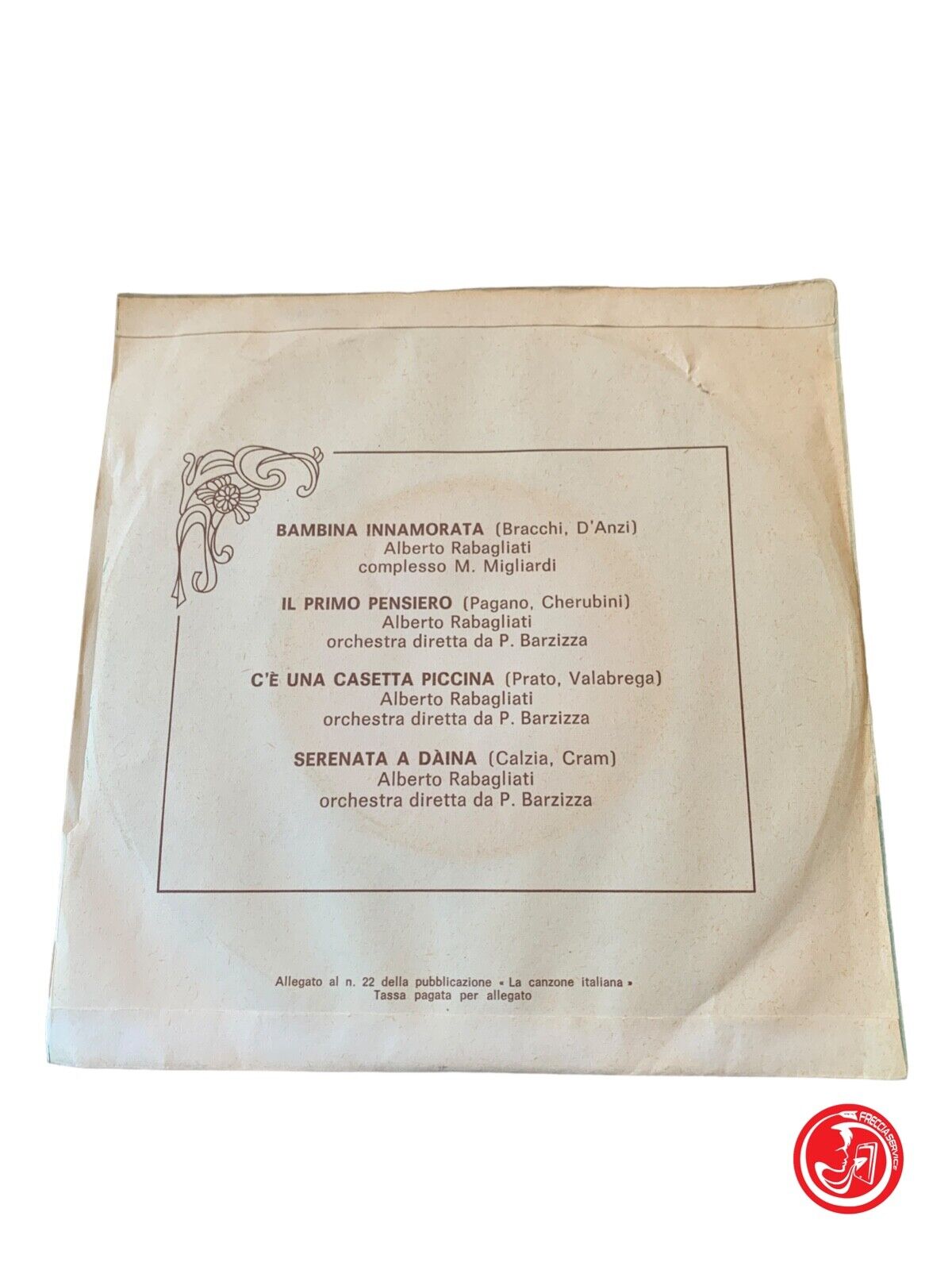Alberto Rabagliati – La Canzone Italiana - N° 22