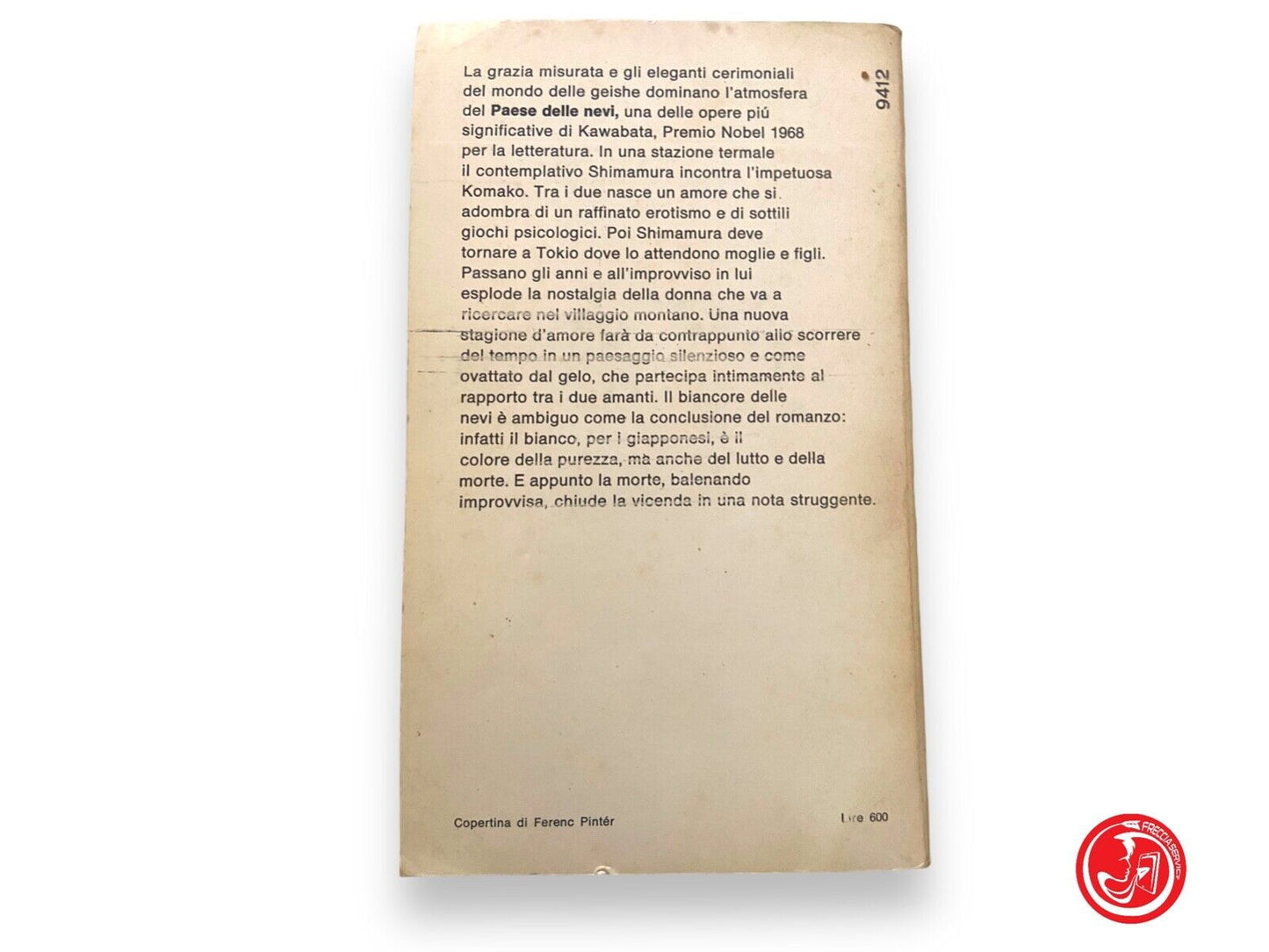 The land of snow - Y. KAWABATA - Giulio Einaudi Editore 1959