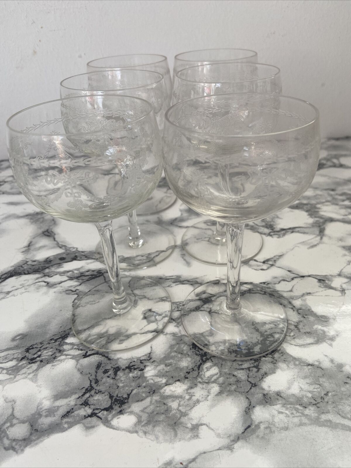 Verres en cristal (lot de 6)