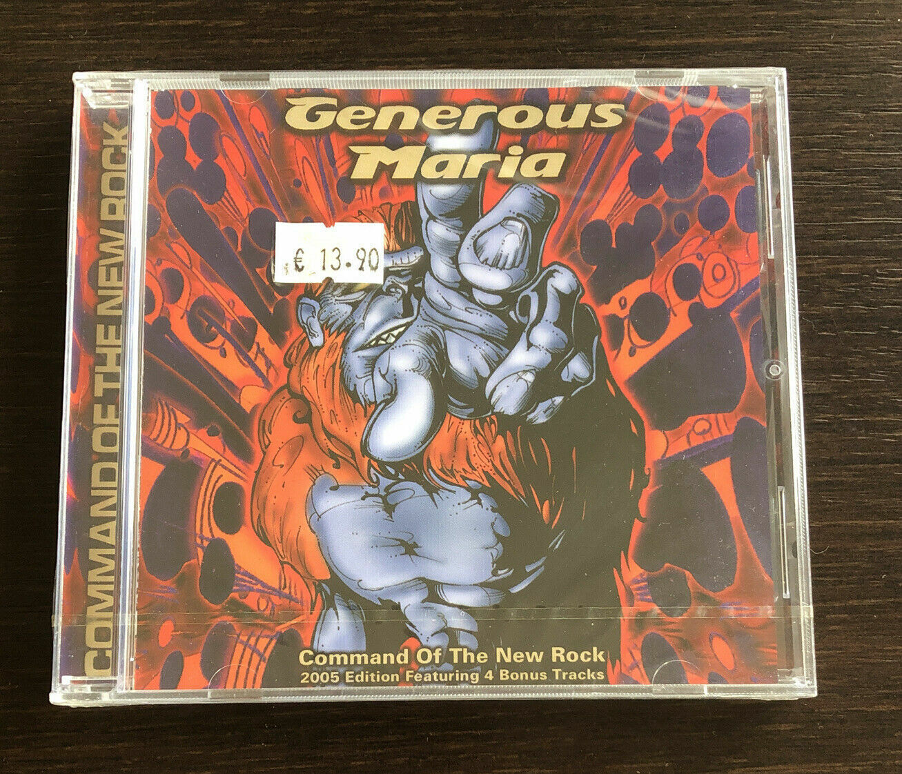 CD Generous Maria - Command Of The New Rock