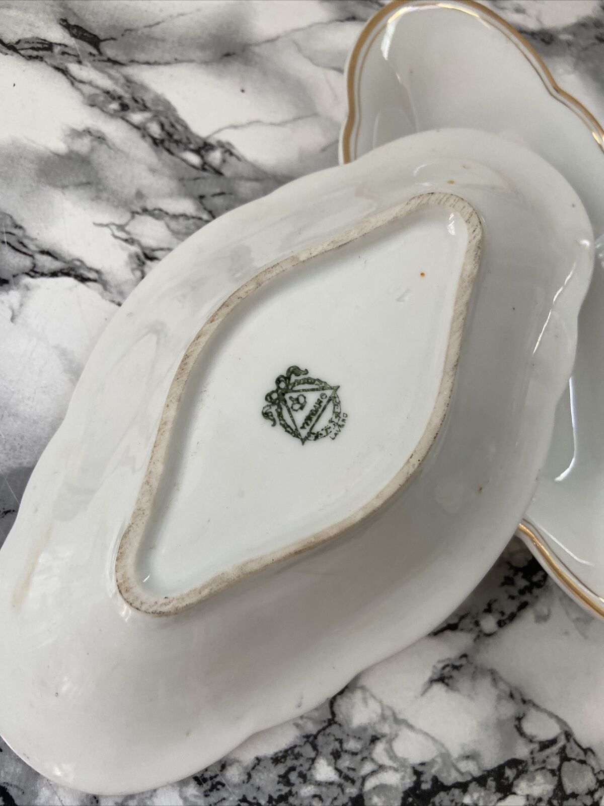 Deux plateaux de service - Laveno Ceramics