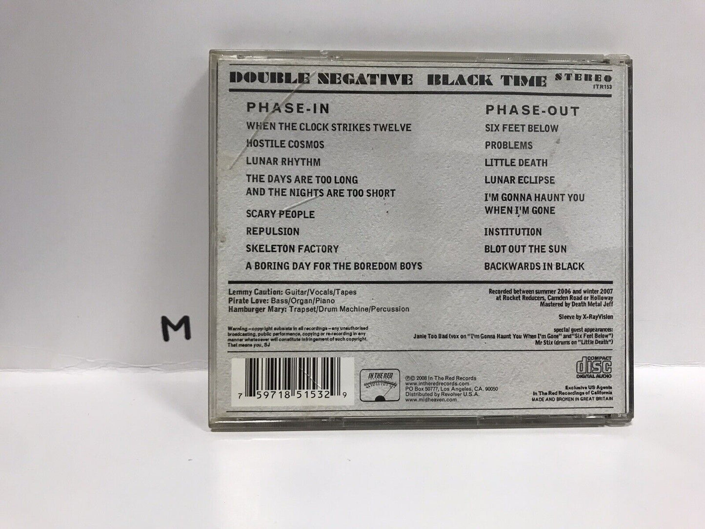 Black Time - Double Negative