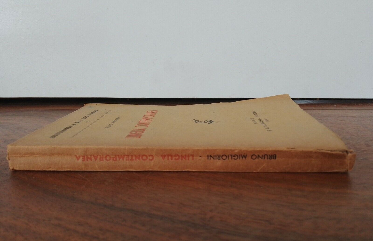 Langue contemporaine, B. Migliorini, Sansoni, 1938