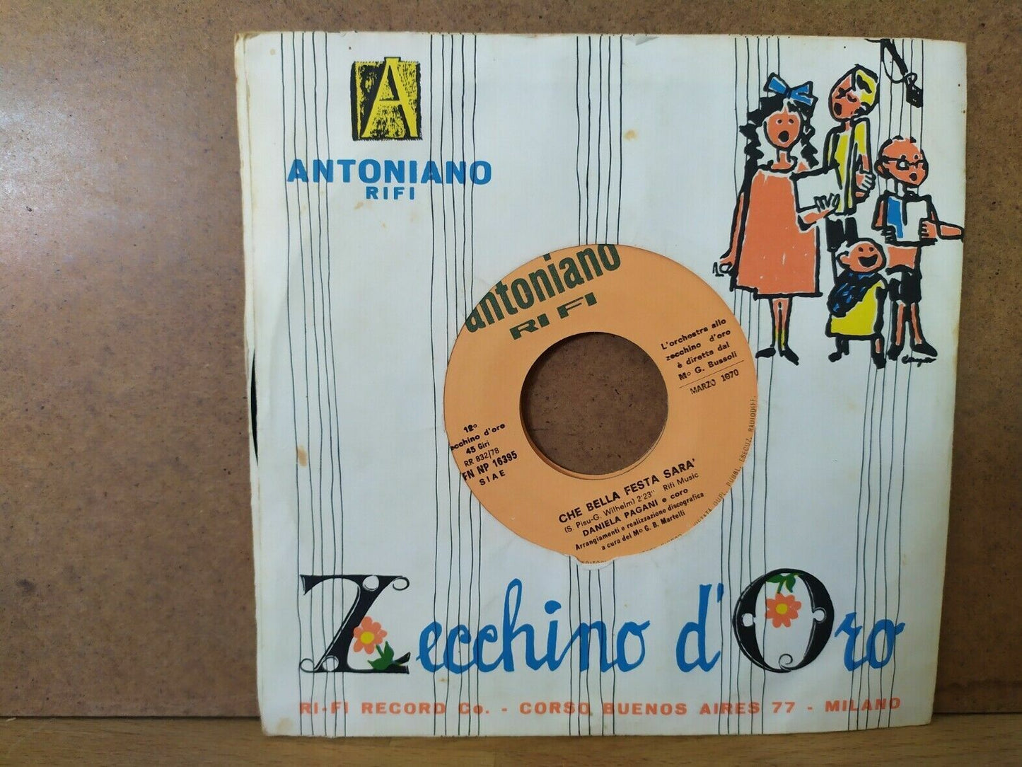 The Ship Gelsomina Dirindirindina / What a Beautiful Party It Will Be