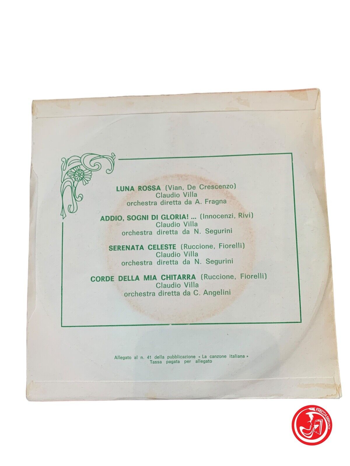 Claudio Villa – La chanson italienne - N° 41