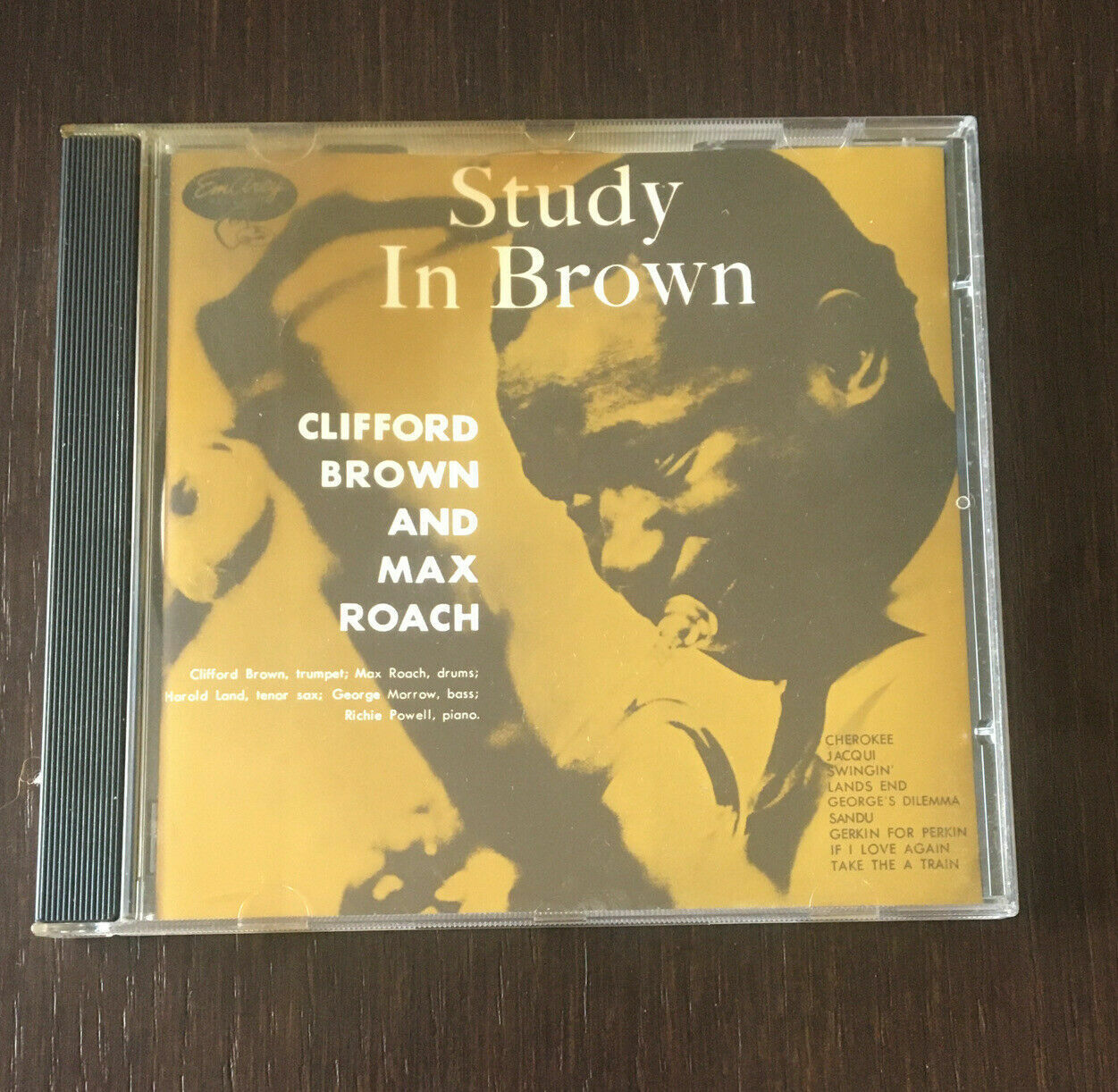 CD Study In Brown by Clifford Brown PHONOGRAM (1955)