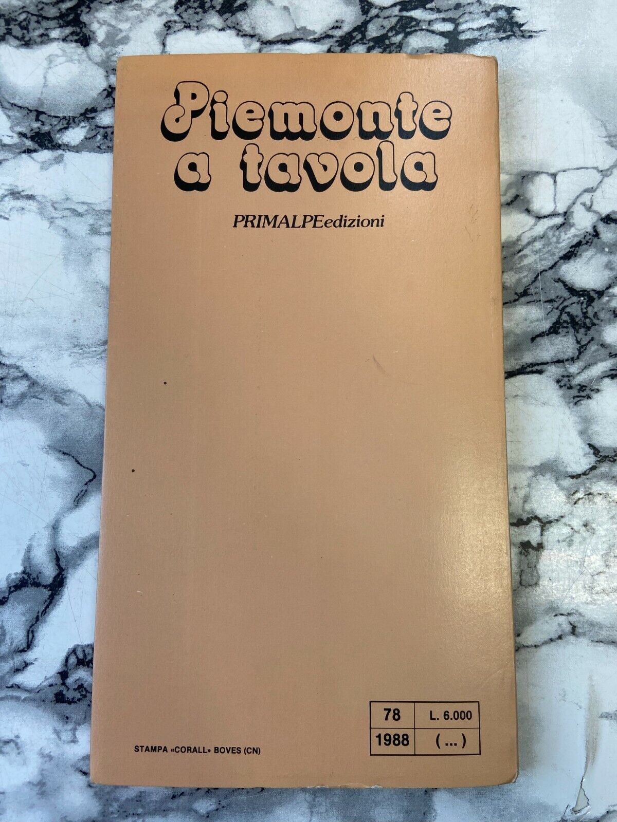 Libri - La cucina della lumaca - Torino Piemonte storia