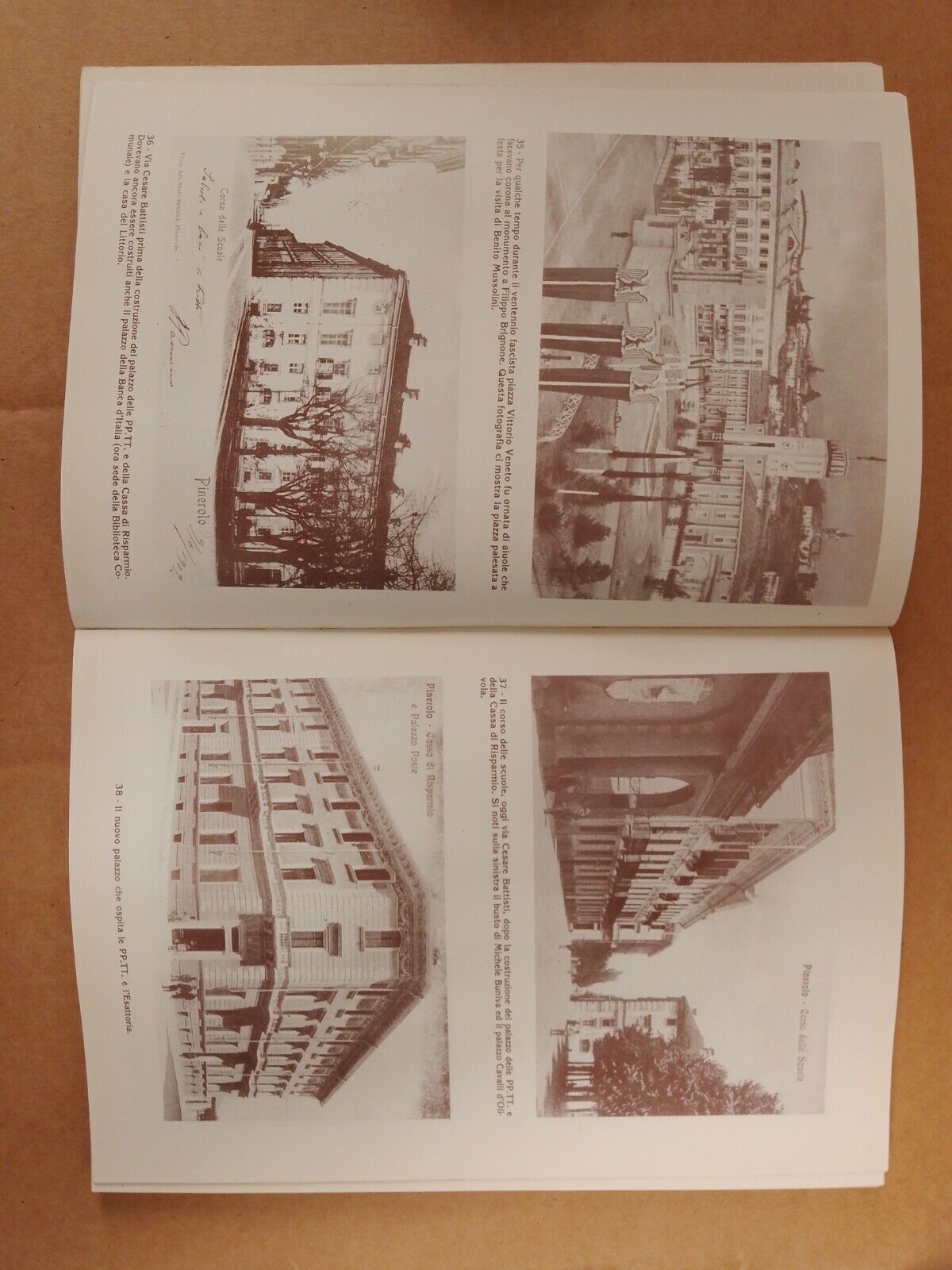 Pinerolo In Postcard. Pinerolo Historical Society - 1987