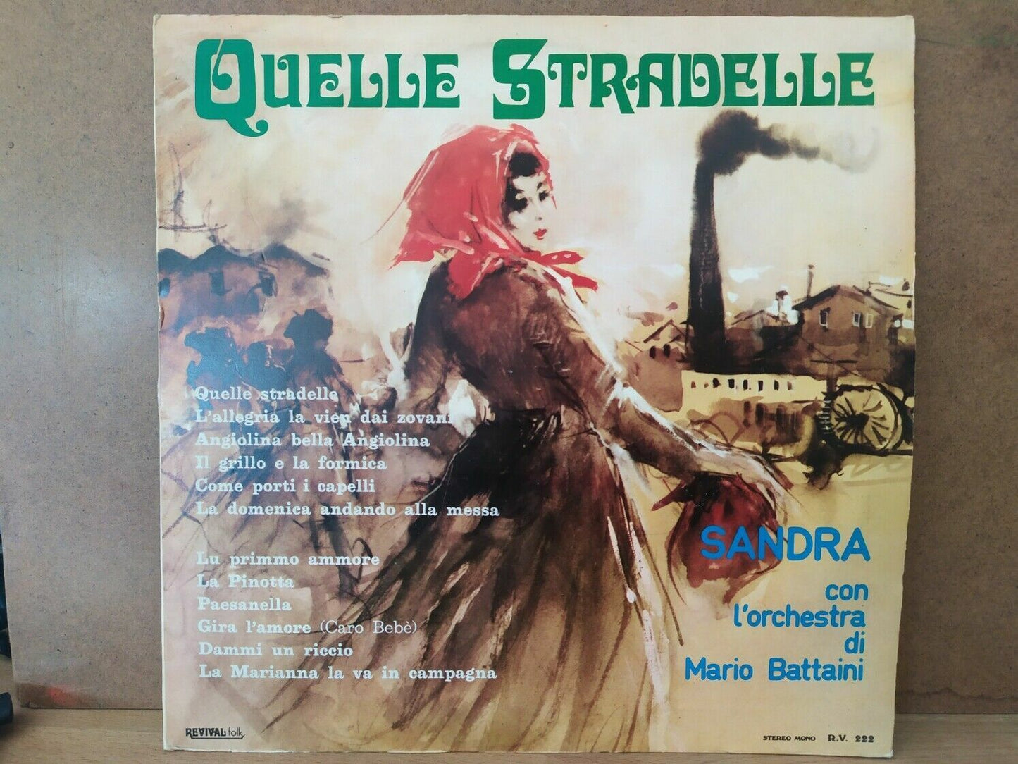 Quelle Stradelle - Sandra con l'orchestra di Mario Battaini