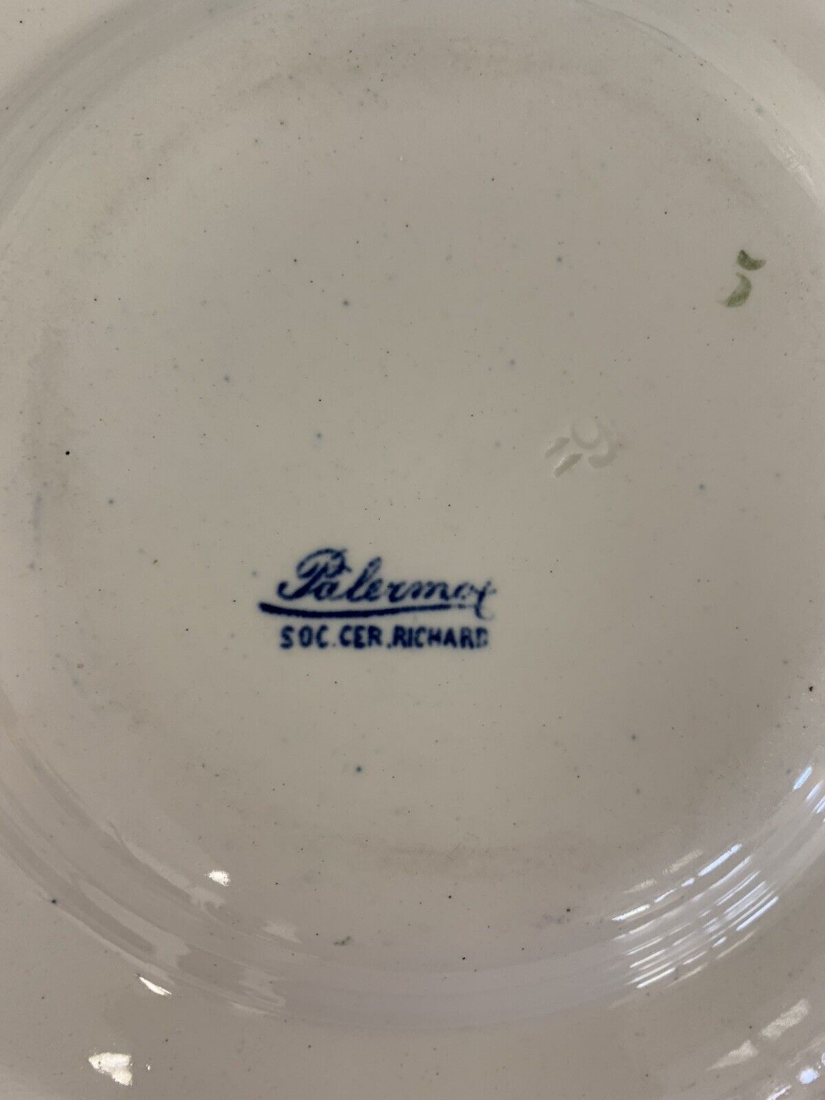 3 Vintage Richard Ginori Palermo soup plates