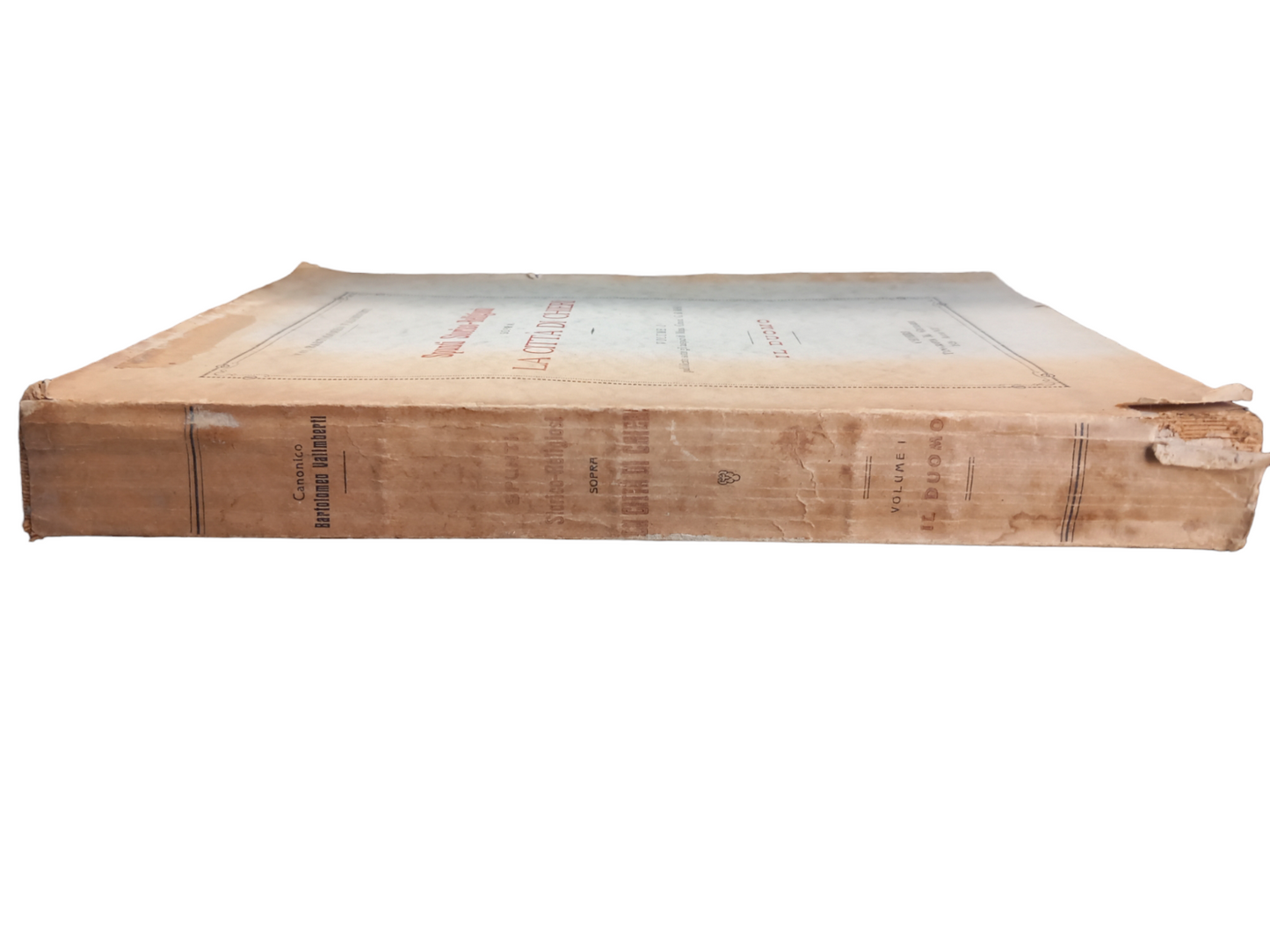 Spunti Storico-Religiosi sopra La Città di Chieri volume 1 GHIRARDI 1929