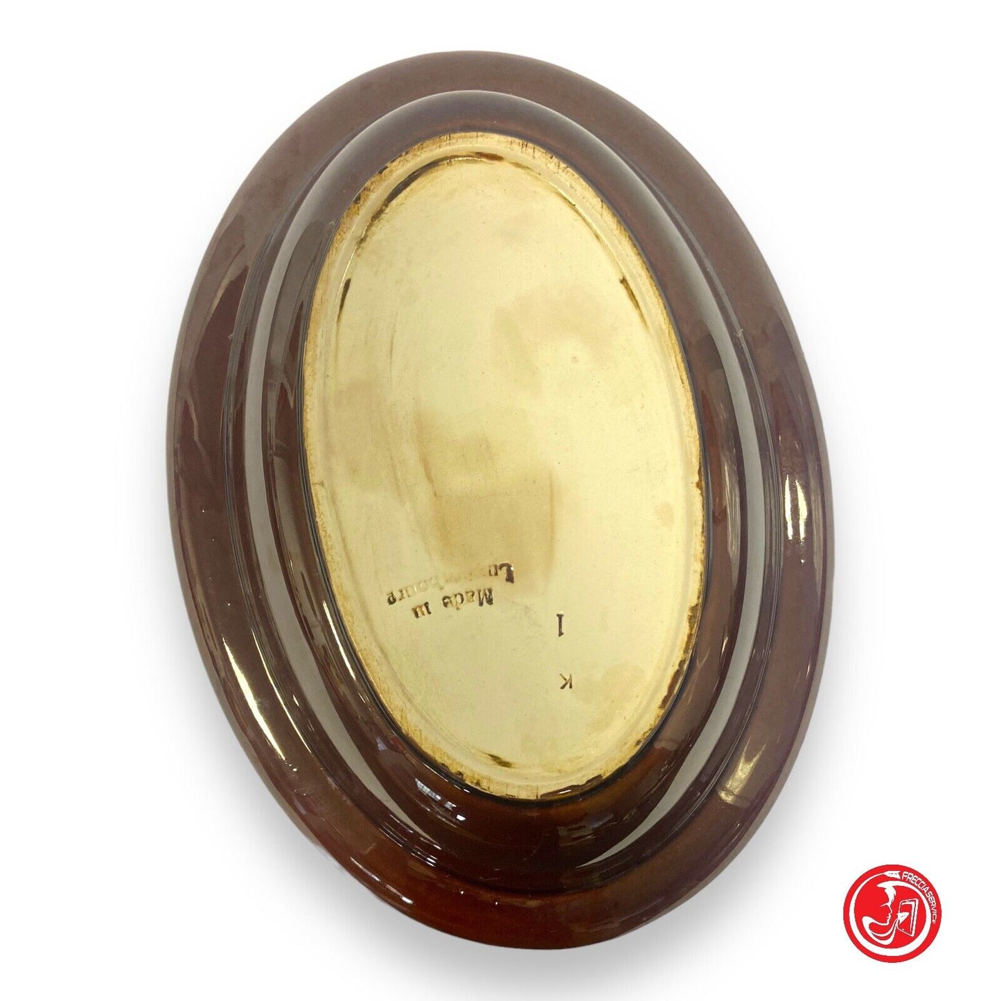 Plateau de service en terre cuite