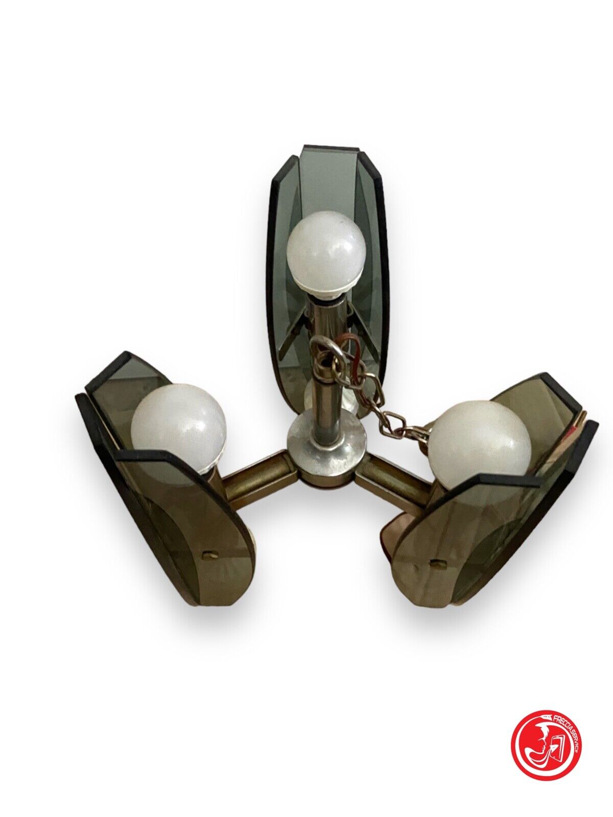 Lustre de plafond en verre - antique moderne