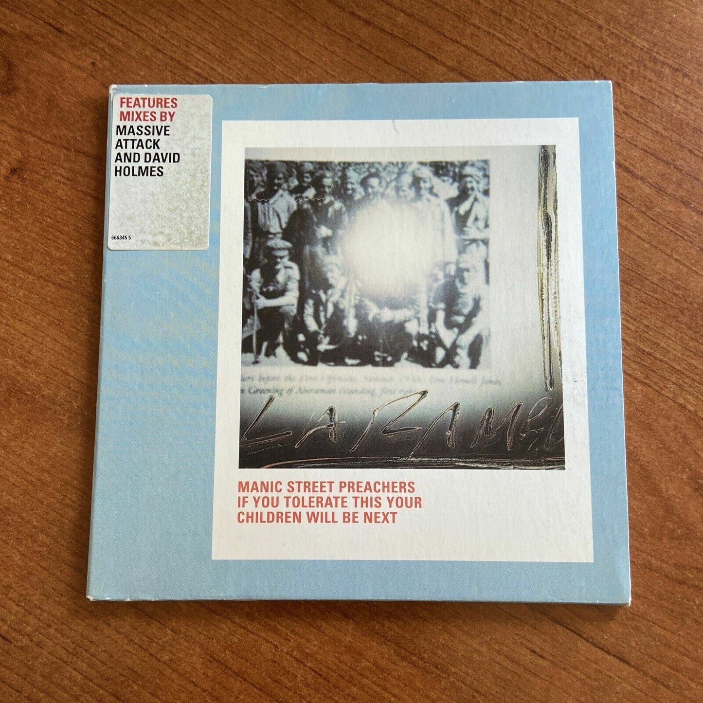 Manic street preachers - if you tolerate this your children will be next