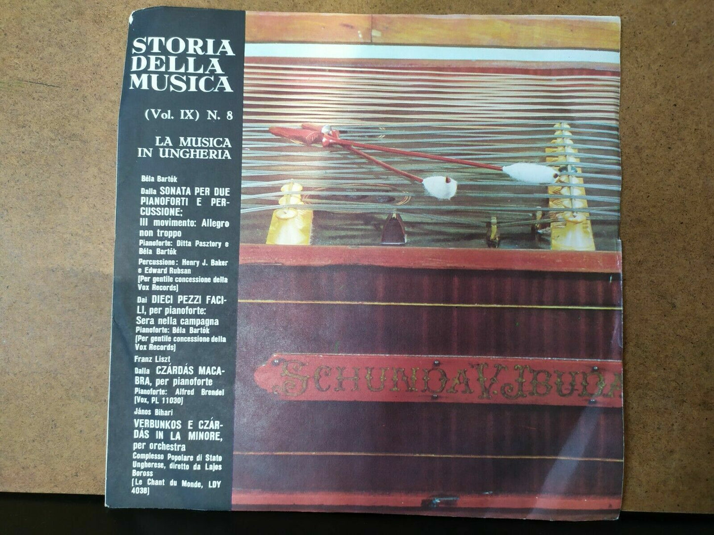 History of Music Vol. IX No. 8 / Music in Hungary