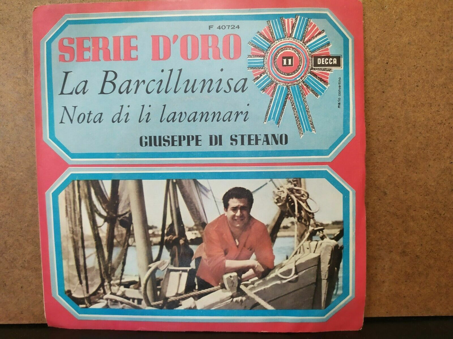 Giuseppe di Stefano – La Barcillunisa / Note by Li Lavannari