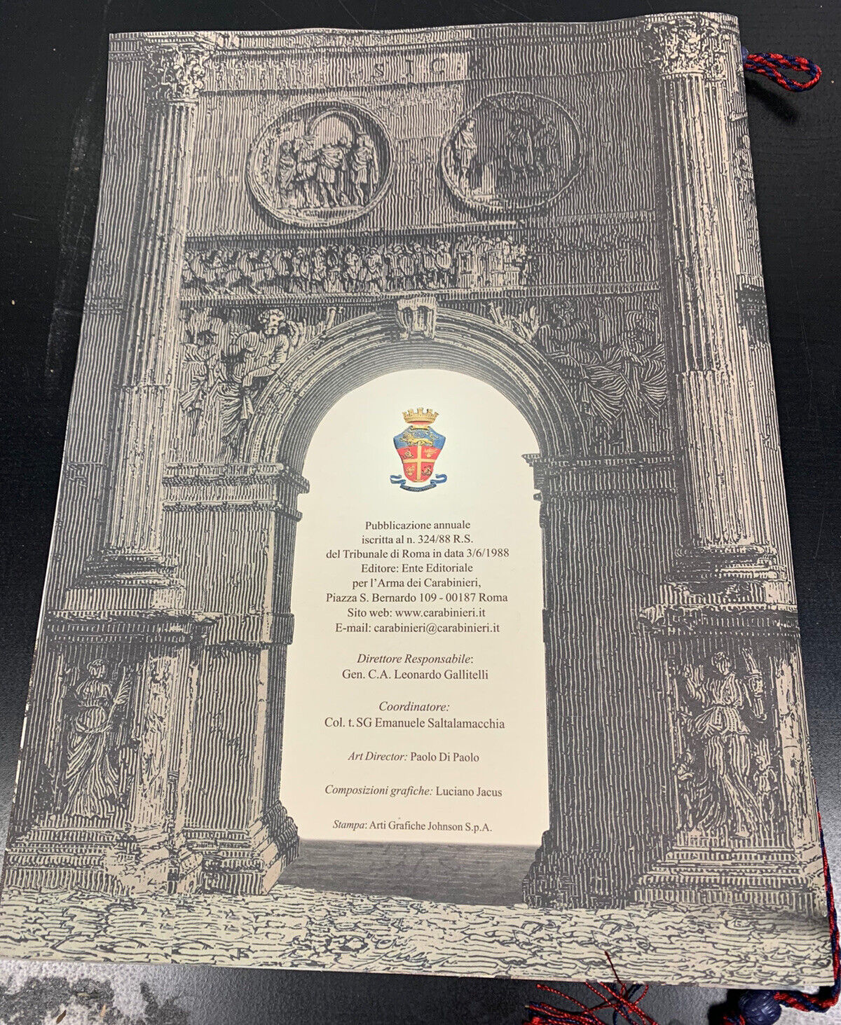 Calendario storico dei Carabinieri 2009