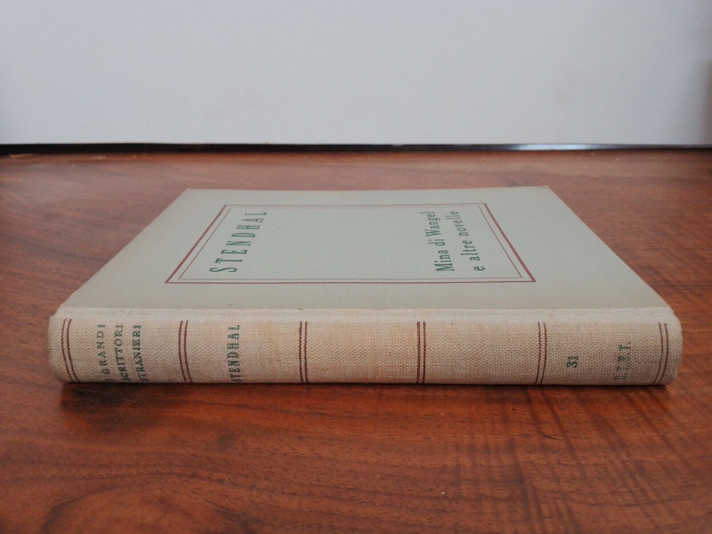 Mina di Wangel e altre novelle, Stendhal (Henri Beyle), UTET, 1945