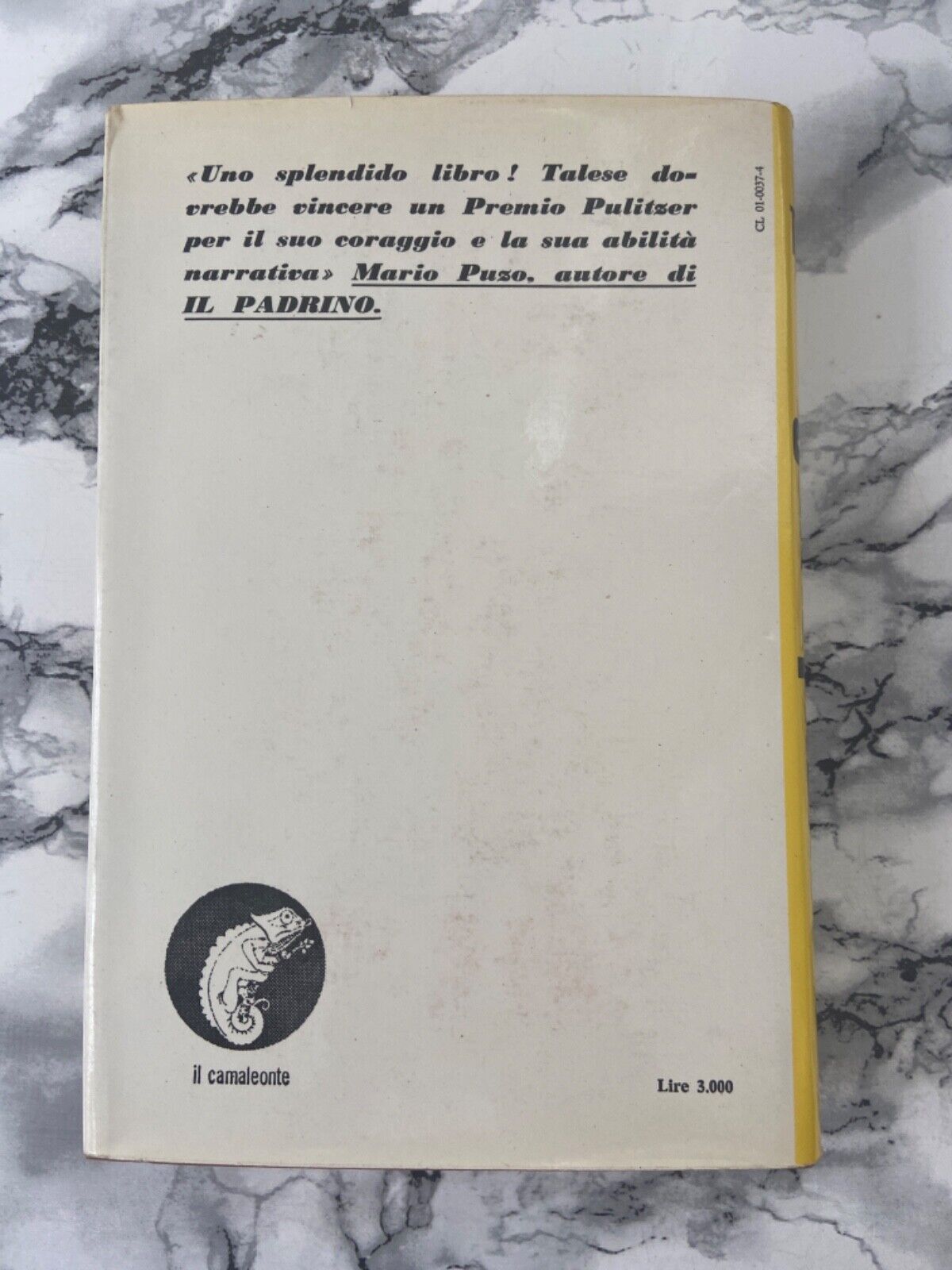 Gay Talese - Onora il padre