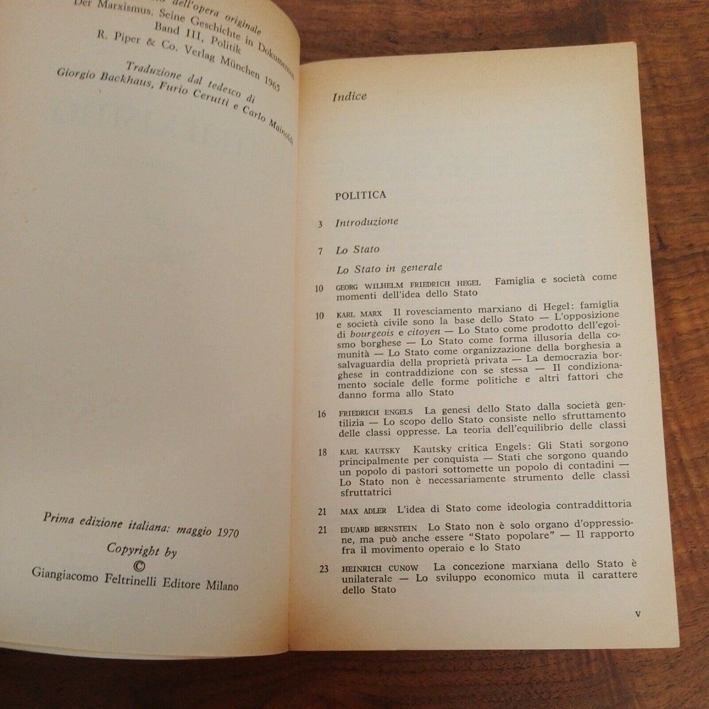 IRING FETSCHER - IL MARXISMO 2-3 - STORIA DOCUMENTARIA - FELTRINELLI UE 1970