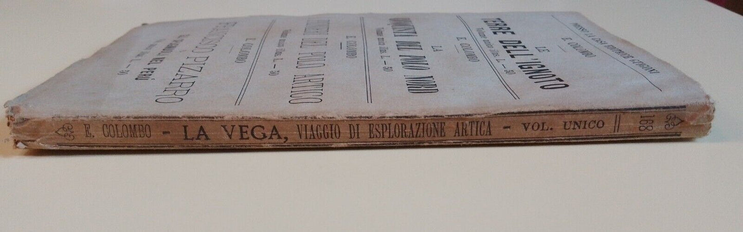 La vega - E. Colombo - Guigoni 1880 publishing house