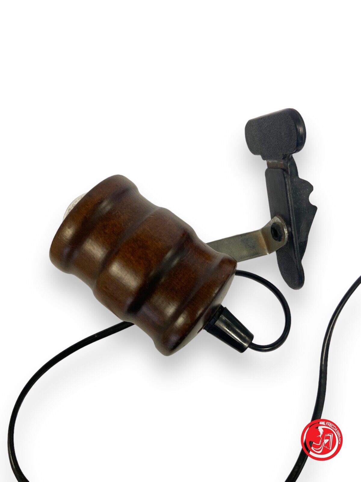 Lampe vintage en bois - lire la description