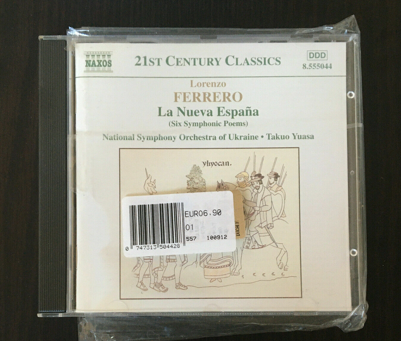 Ferrero: La Nueva Espana (6 Poemi Sinfonici) / Takuo Yuana, Ucraina Synphony CD