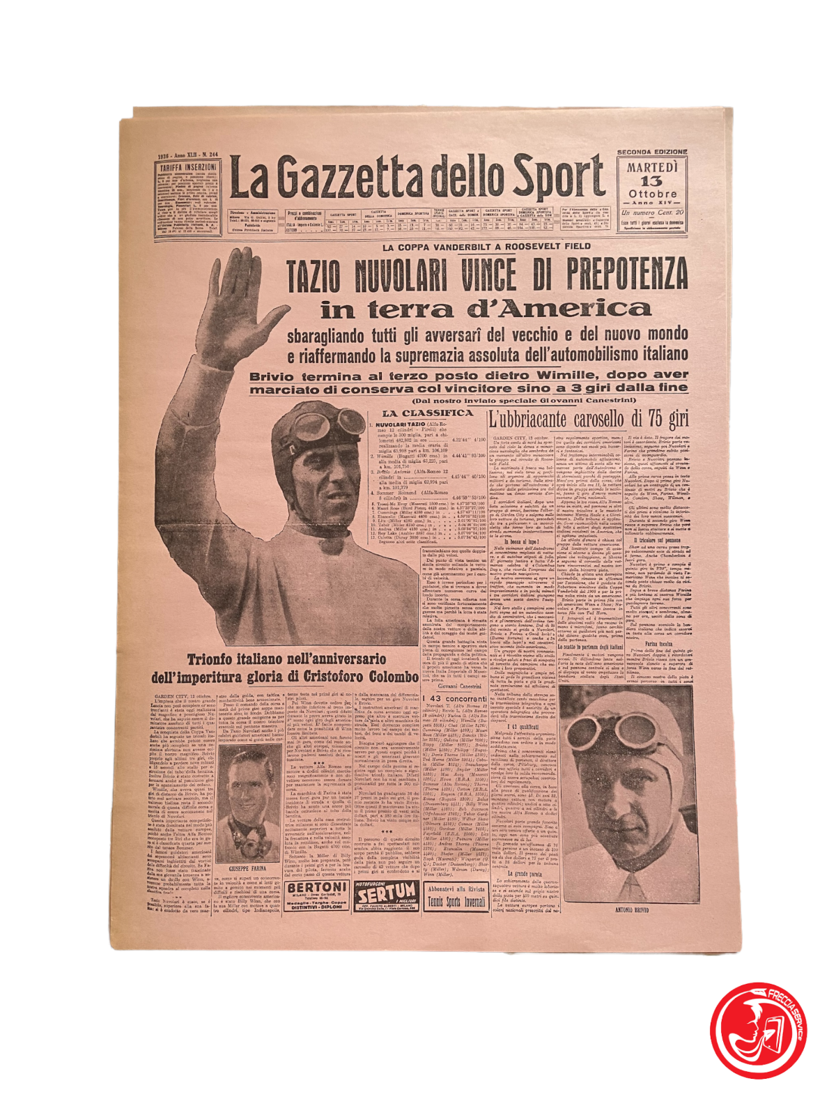 La gazzetta dello sport - 1936