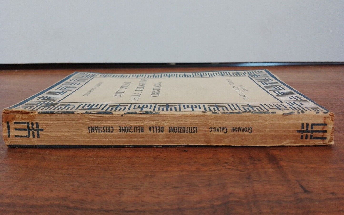 Istituzioni della religione cristiana, G. Calvino, F.lli Bocca 1944