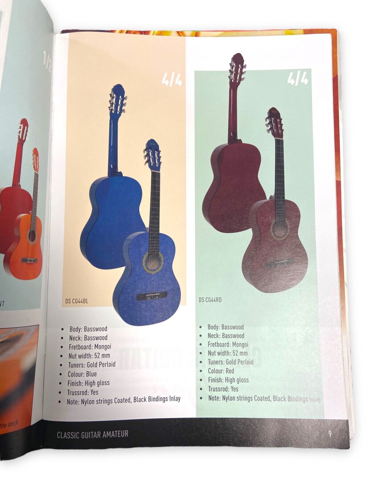 Set of modern music magazines