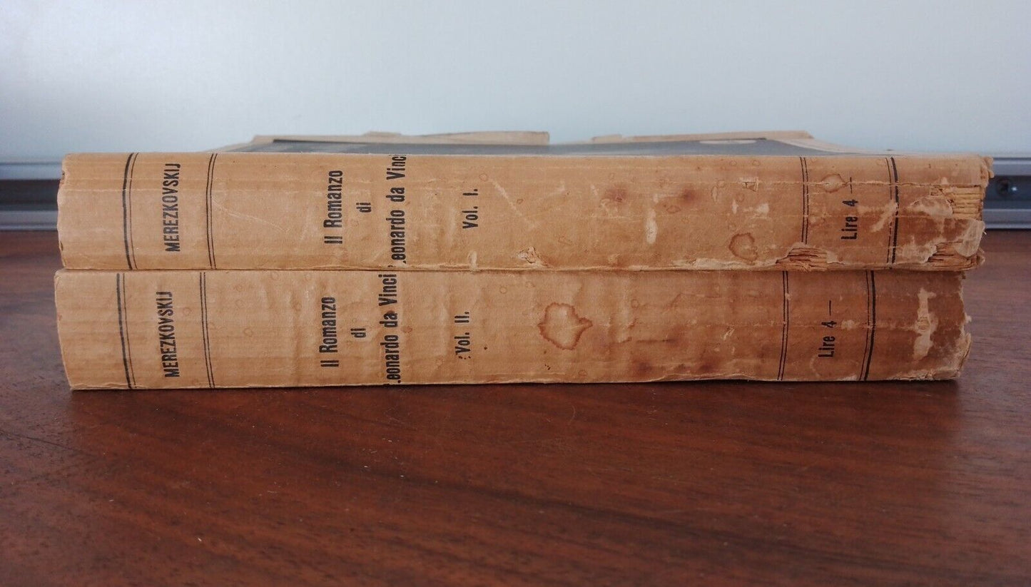 Il romanzo di Leonardo da Vinci, D.Merezkowsky, Ed. Barion 1933