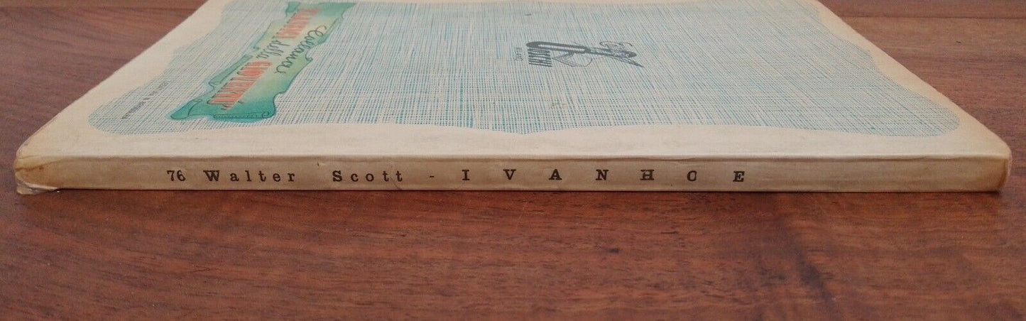 Ivanhoe - Walter Scott - ed. Boschi 1964