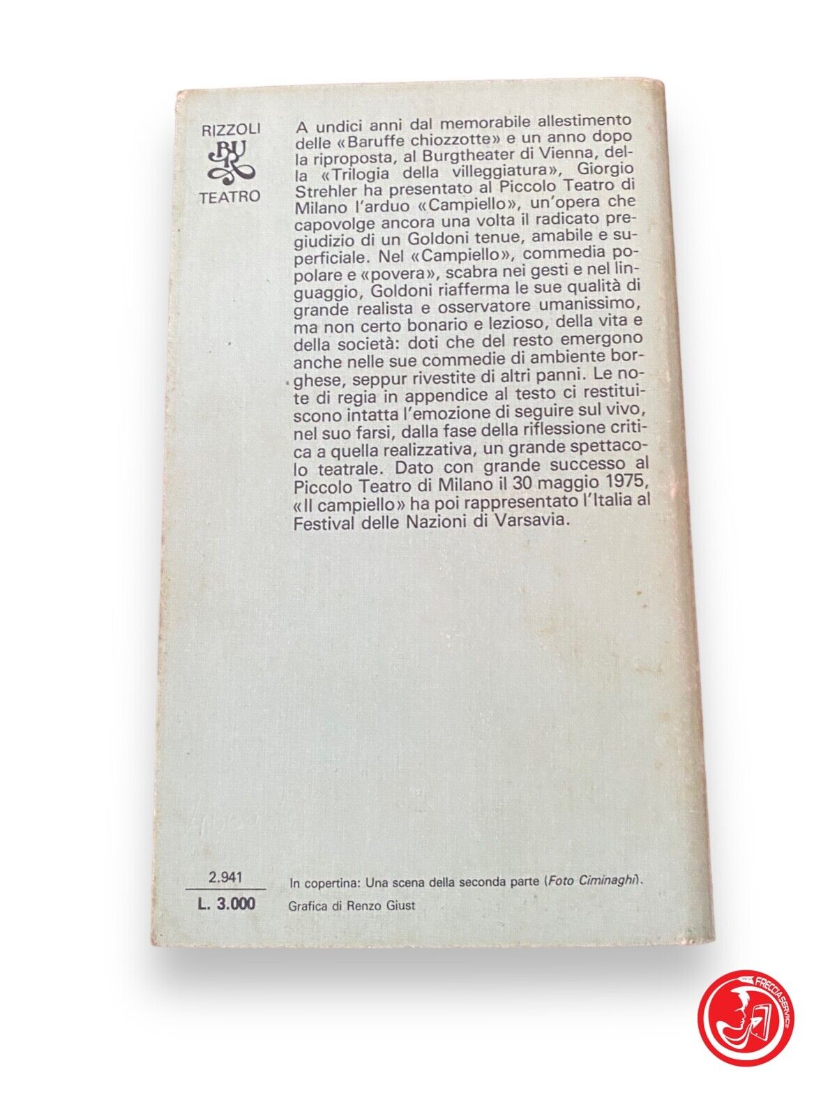 La petite place - C. Goldoni, Rizzoli