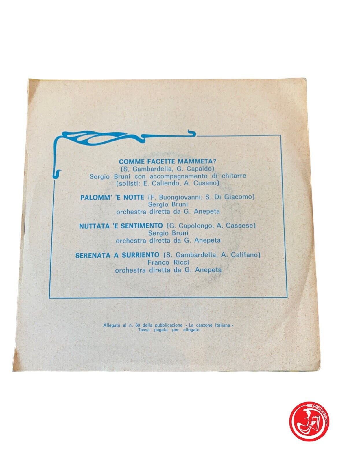 Canzone Napoletana - N° 10