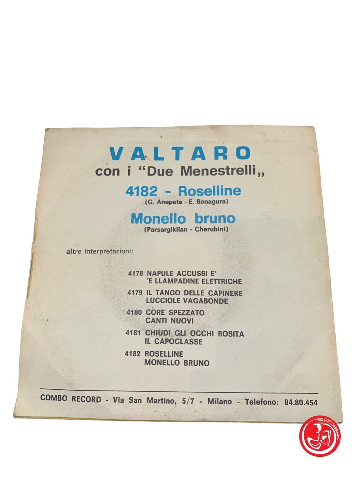 Valtaro avec les deux ménestrels