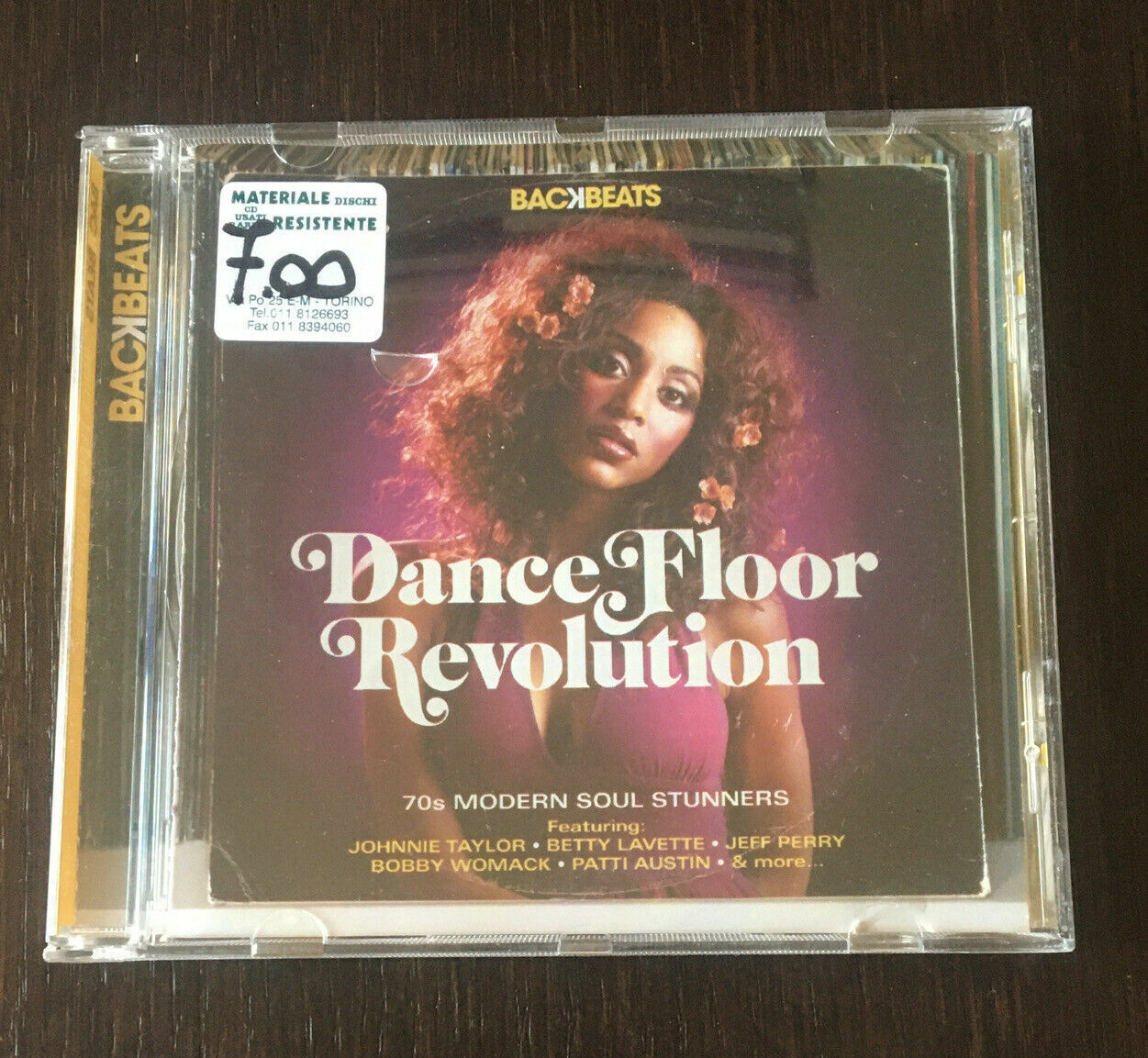CD Back Beats - Révolution de la piste de danse