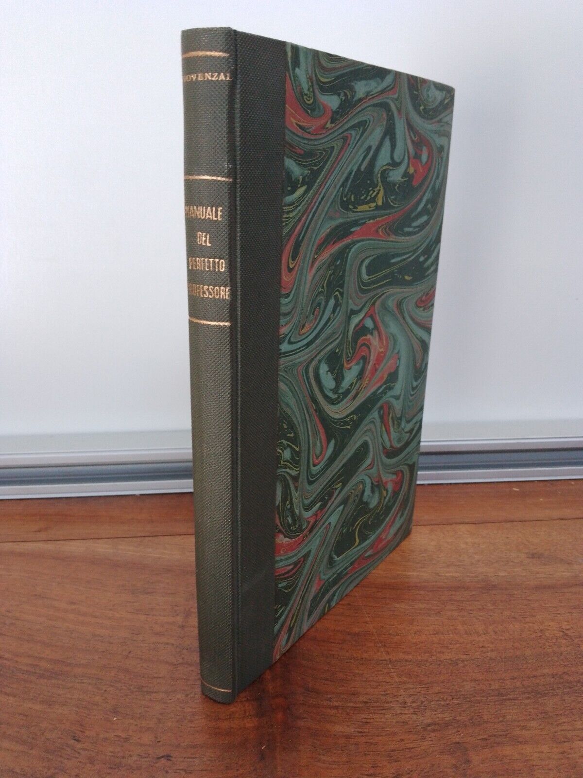 Manual of the perfect professor - D. Provenzal - L. Cappelli 1917 RARE
