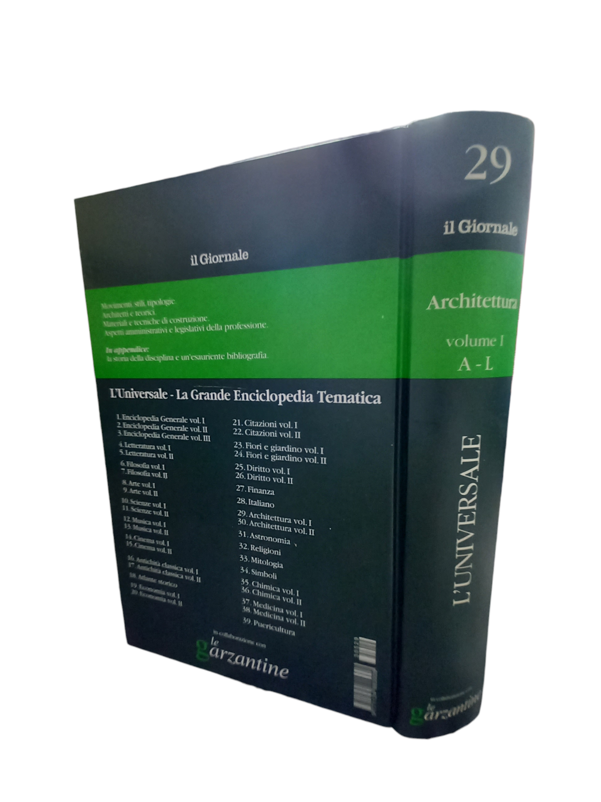 L'UNIVERSALE 29 Architecture volume 1