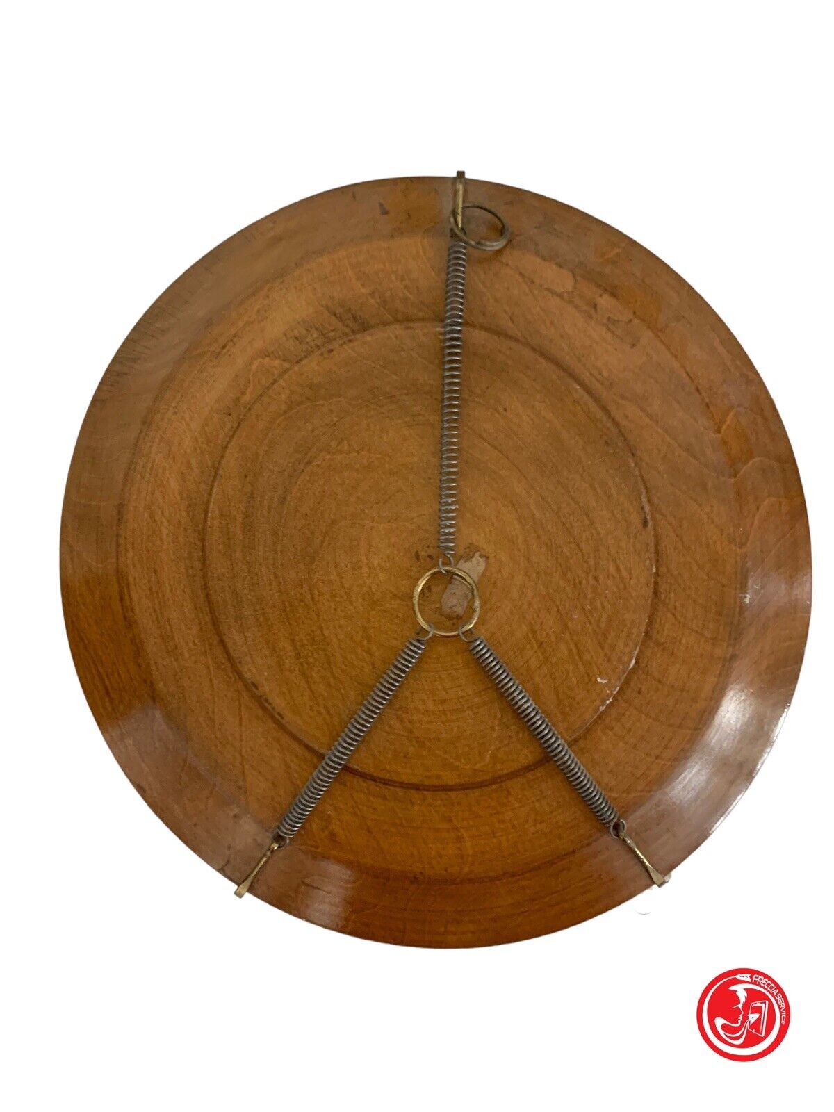 Decorative wooden plate