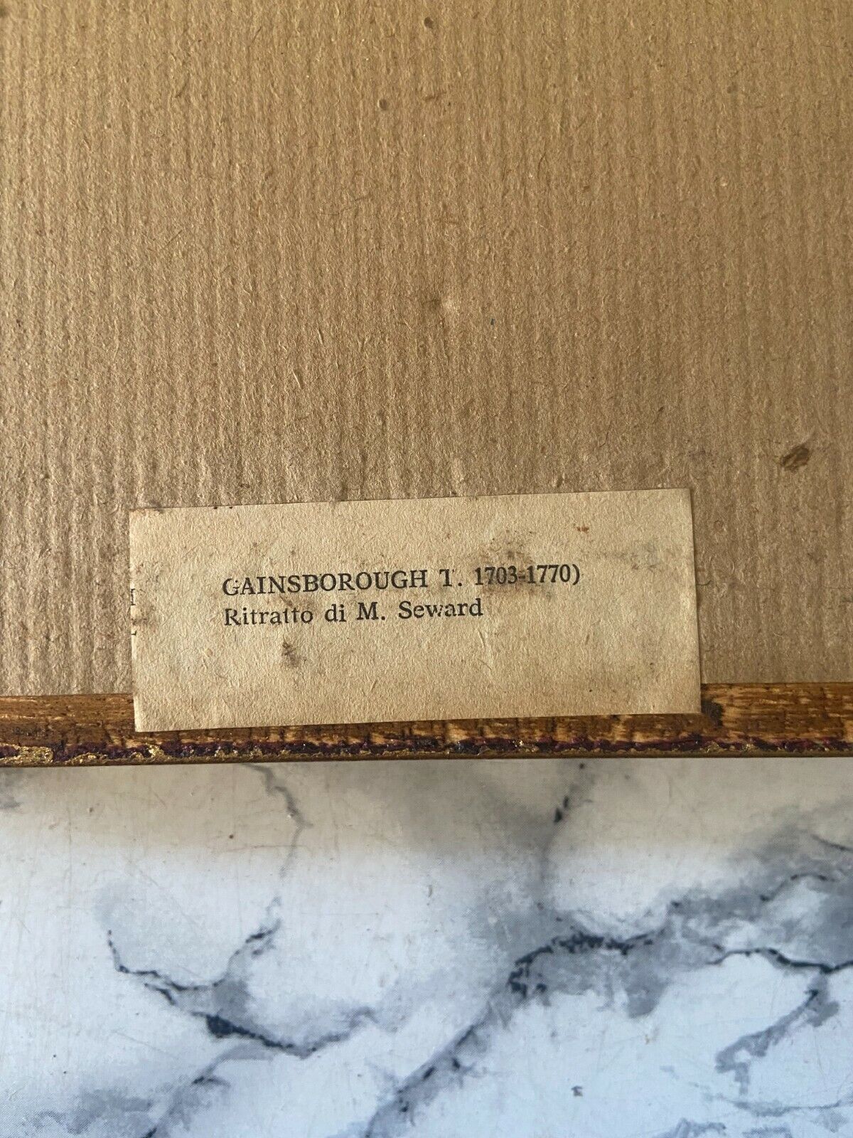Pair of paintings Reynolds and Gainsborough T.