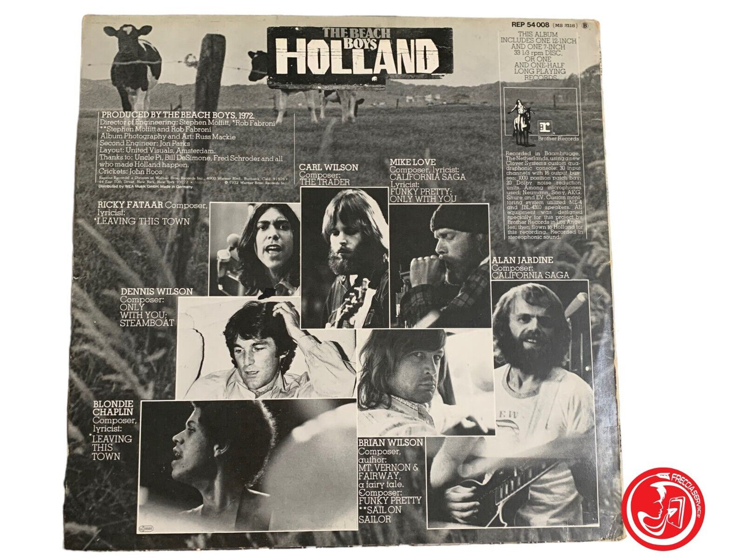 The Beach Boys Holland 7" non presente