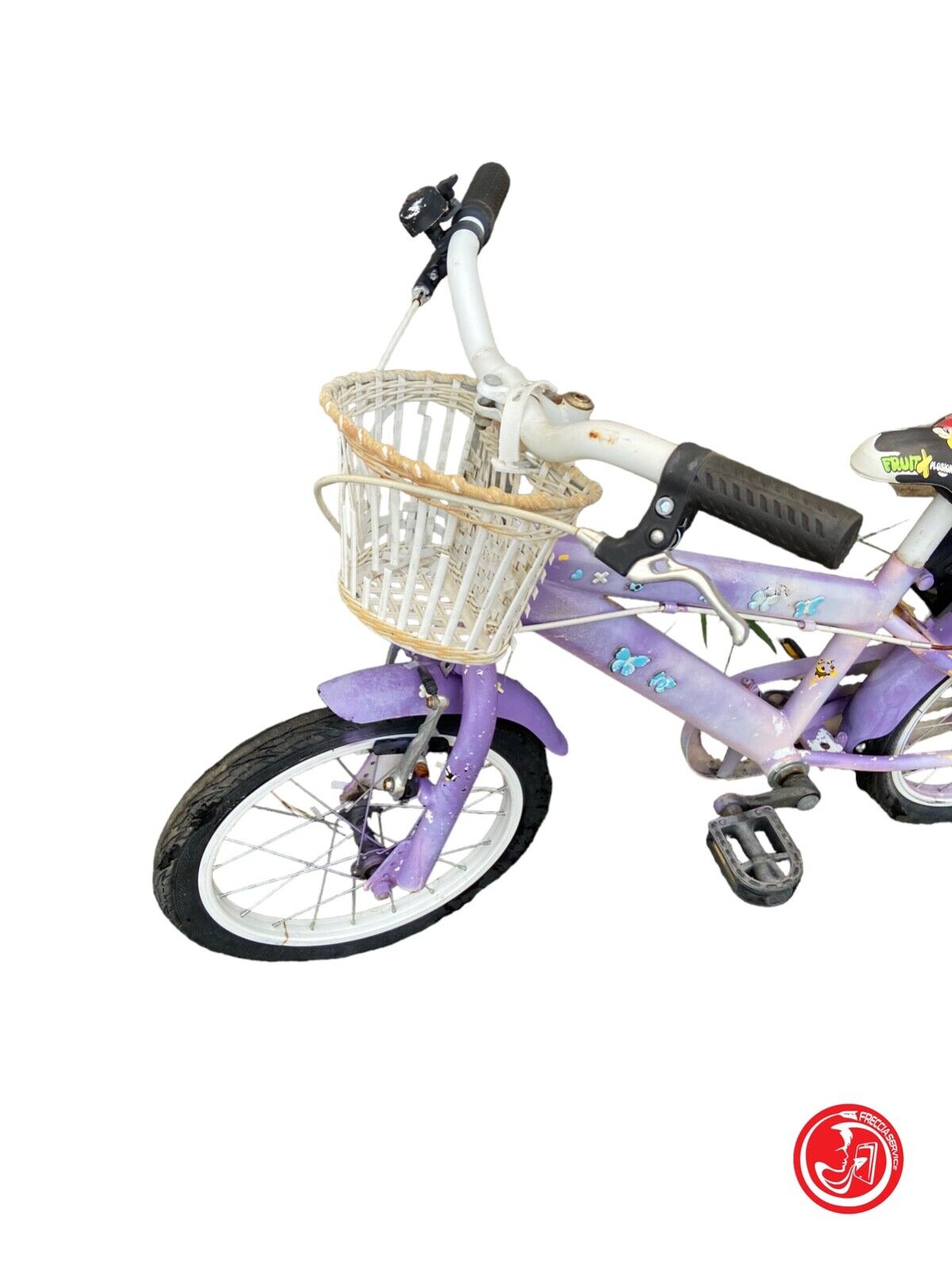 Bicicletta per bimba con cestino