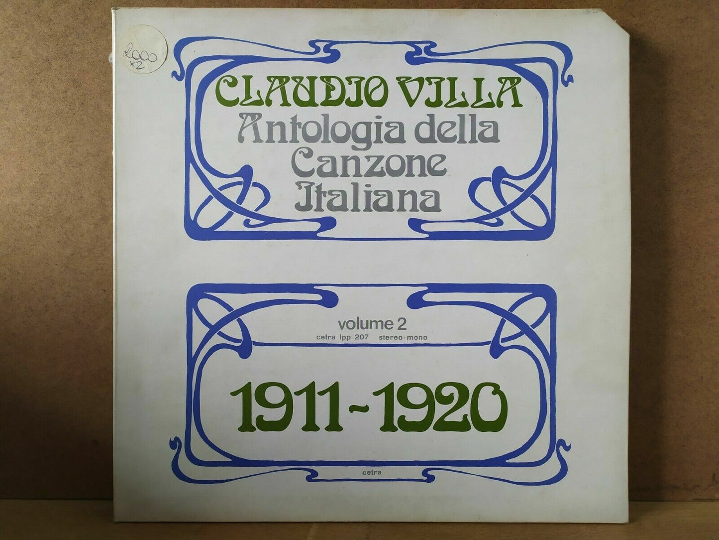 Claudio Villa - Anthologie de la chanson italienne / Tome 2